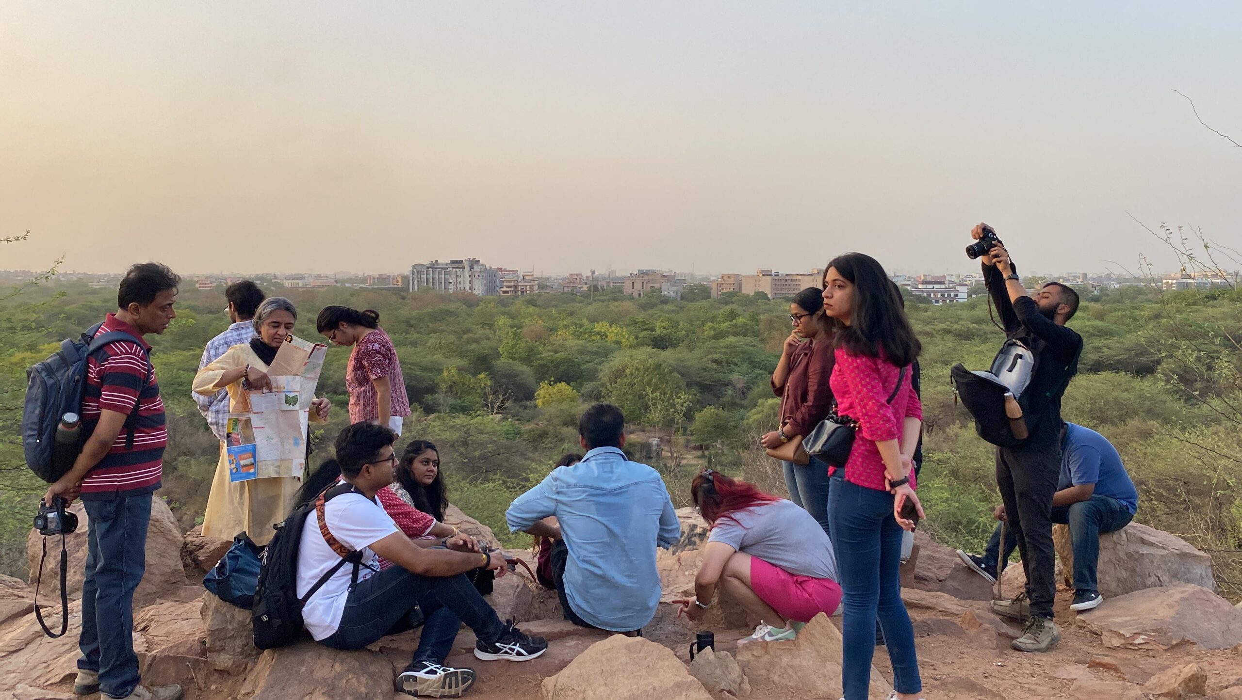 Exploring Qilaa’h Lal Kot and Sanjay Van: A Monsoon Heritage Walk