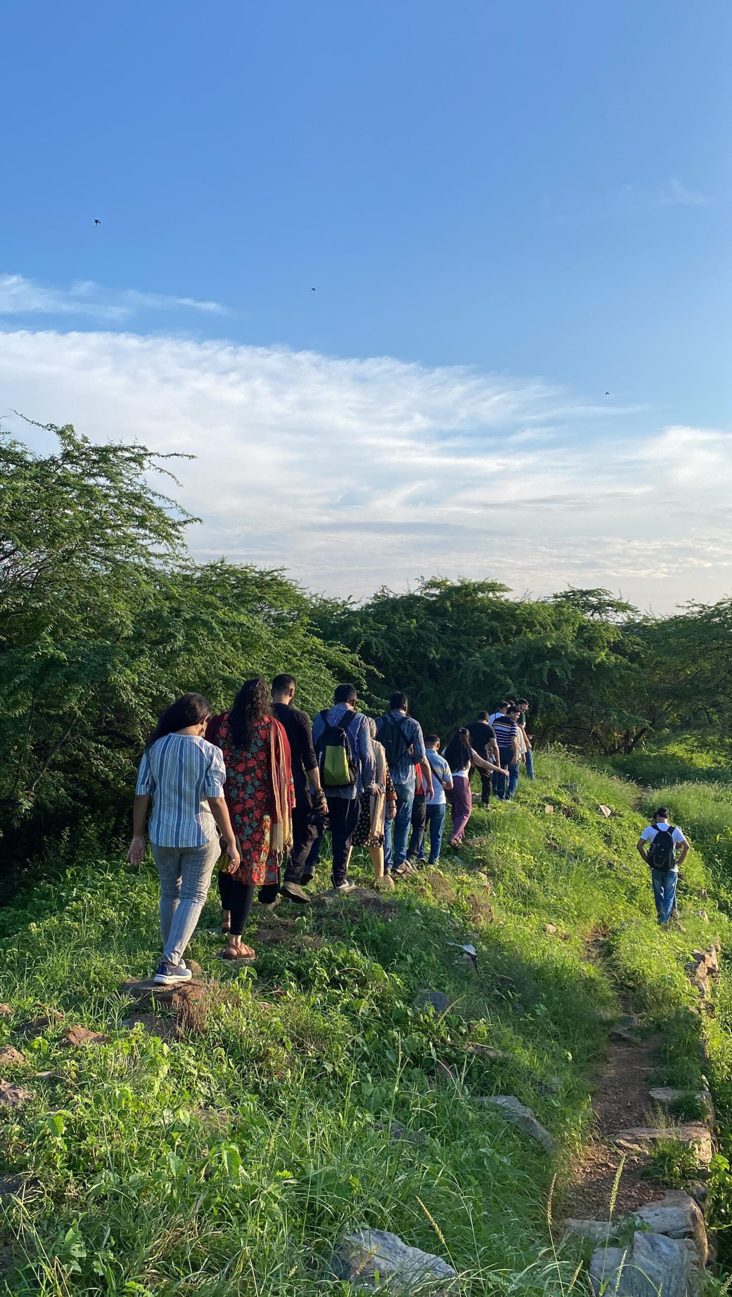 Exploring Qilaa Laal Kot and Sanjay Van: A Monsoon Heritage Walk